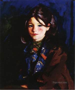  Robert Oil Painting - Letecia portrait Ashcan School Robert Henri